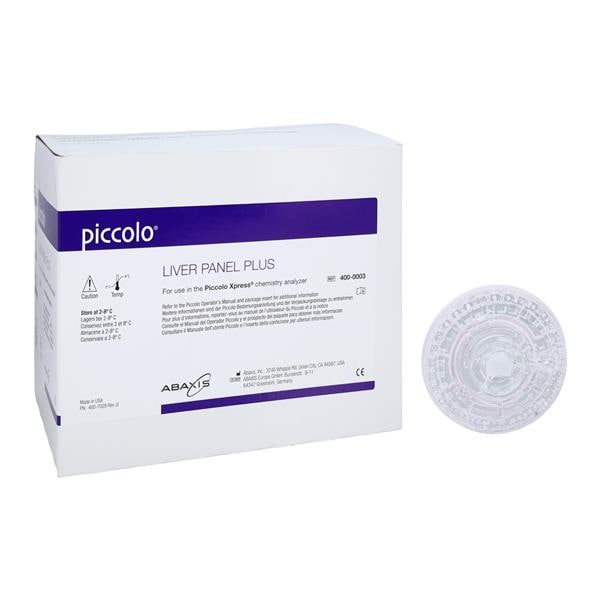 Piccolo Xpress Liver Panel Plus Reagent Disc CLIA Waived 10/Bx
