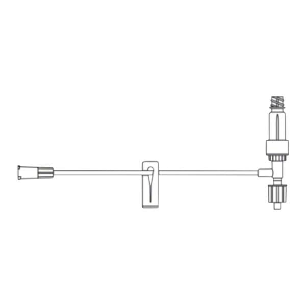 IV Extension Set Needleless 5" T-Port SPIN-LOCK Connector 100/Ca