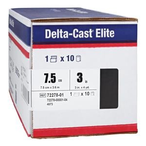 Delta-Cast Elite Casting Tape Black 3"x4yd
