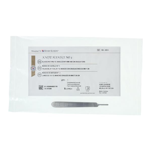 Surgical Blade Handle #3 For #10, #11, #12, #12B, #15 & #15C Blades