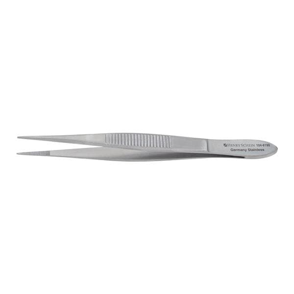 Tissue Forcep Straight 4" Autoclavable Ea