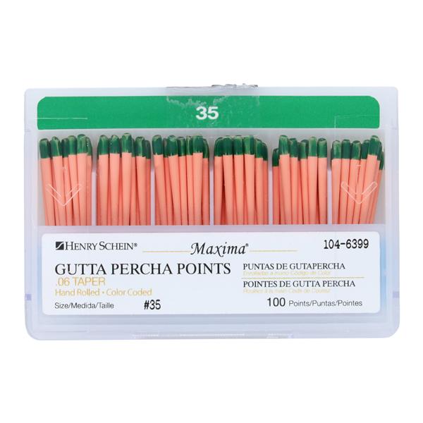 Maxima 1046399 Hand Rolled Gutta Percha Points Henry Schein Dental