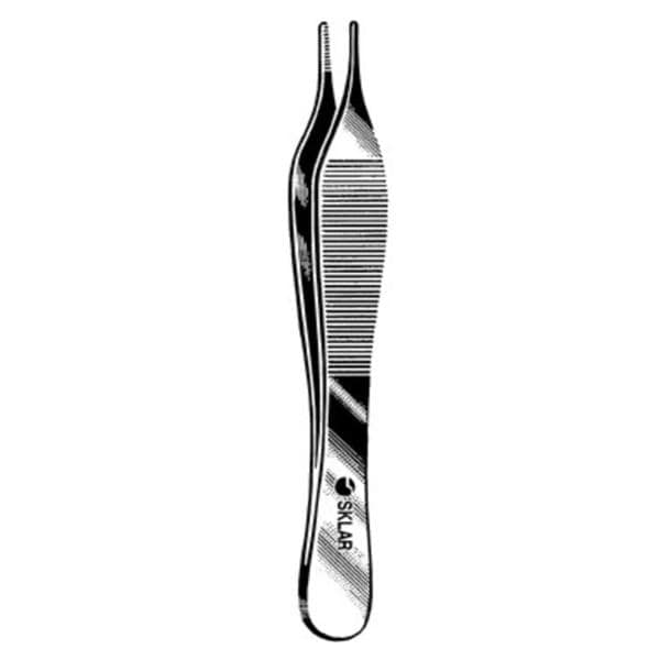 Adson Dressing/Tissue Forcep 4-3/4" Autoclavable Ea