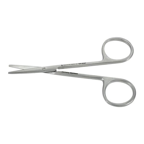 Strabismus Scissors Straight 4" Stainless Steel Ea