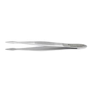 Carmalt Splinter Forcep Straight 4-1/4" Stainless Steel Autoclavable Ea