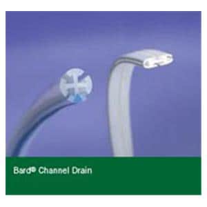 Silicone Channel Drain 15Fr Round Tip Full Fluted