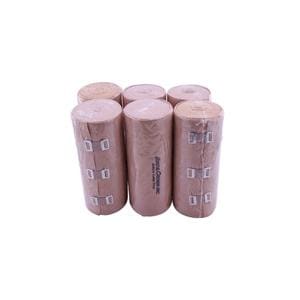 Bandage Elastic 6"x10yd Tan 6/Bx