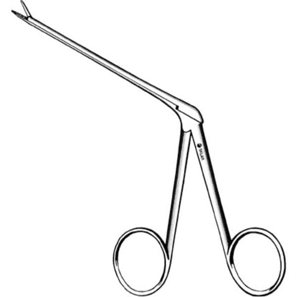 Micro Alligator Forcep Straight 3-1/4" Ea