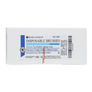 Brushes Clear Long Shank 400/Bx