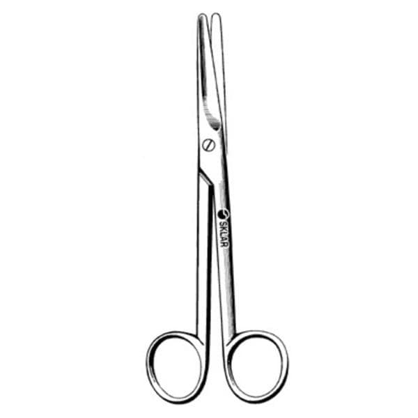 Mayo Dissecting Scissors Straight 5-1/2" Stainless Steel Non-Sterile Reusable Ea