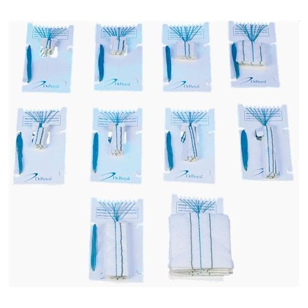 Rayon Neuro Sponge 1/4x1/4" Sterile Patties X-Ray Detectable Low Lint LF