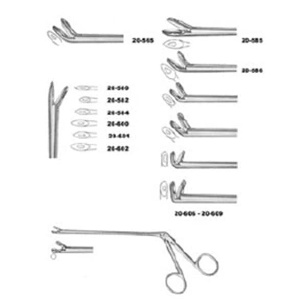 Blakesley Wilde Ethmoid Forcep 5" Autoclavable Ea