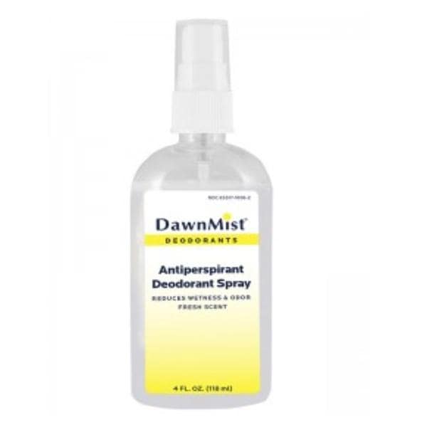 DawnMist Spray Deodorant 4oz Fresh Scent 48/Ca