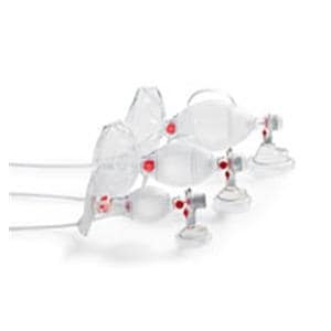 SPUR II Bag Valve Mask Resuscitator Pediatric Disposable 12/Ca