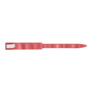 Soft-Lock Insert Wristband Vinyl Red Adult 250/Bx