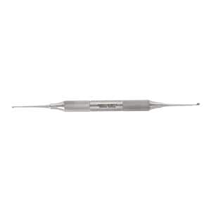 Comfort Grip Podiatry Excavator DE Curette 7" Stainless Steel Ea