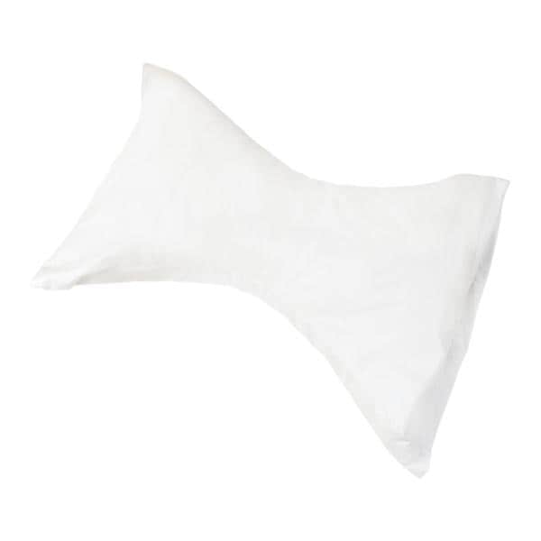 Rest Support Pillow 24 in x 18 in Polyester Fill White Reusable Ea