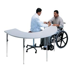 Horseshoe Therapy Table 72x48x26-34