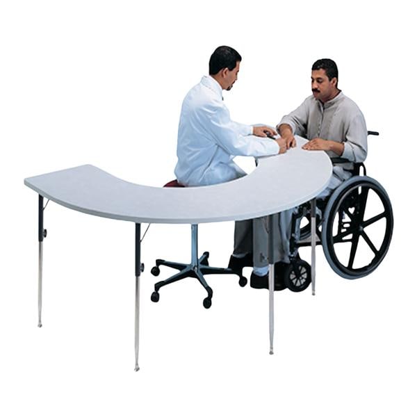 Horseshoe Therapy Table 72x48x26-34"