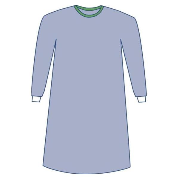 Eclipse Non Reinforced Surgical Gown AAMI Level 2 SMS Fabric Small Blue 30/Ca product image