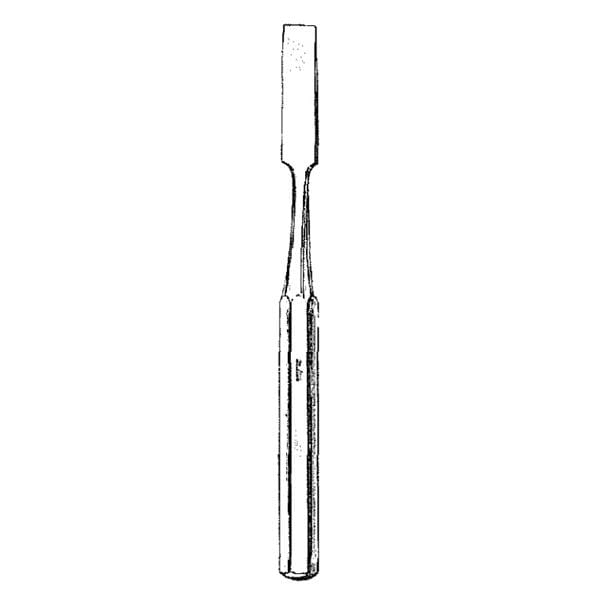 Hibbs Osteotome Straight Stainless Steel Autoclavable Reusable Ea