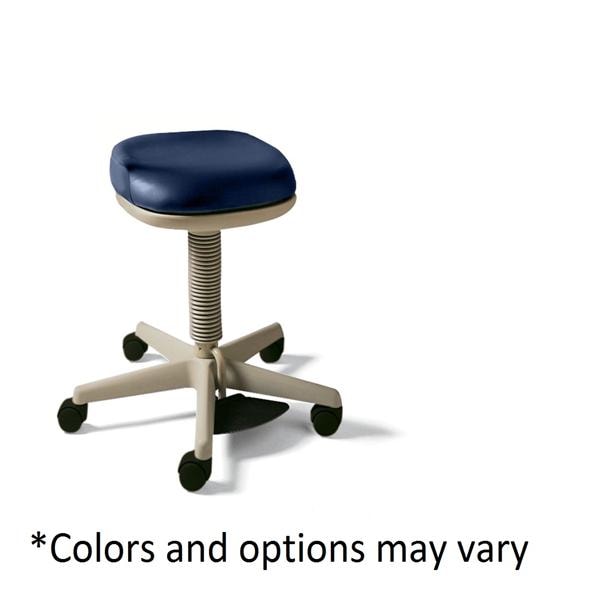 Assembly Stool Base Custom Blue 225lb Capacity