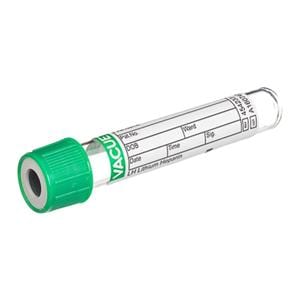 Vacuette Venous Blood Collection Tube Gray/White 2mL Pull Cap PP 24x50/Ca