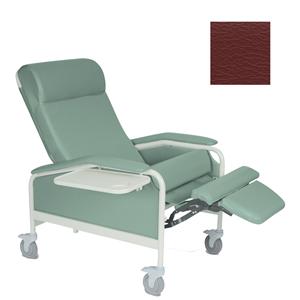 CareCliner Bariatric Recliner 450lb Capacity Burgundy Ea