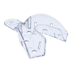 Crystal Tray Disposable Impression Tray Perforated 9P Large Lower 12/Pk