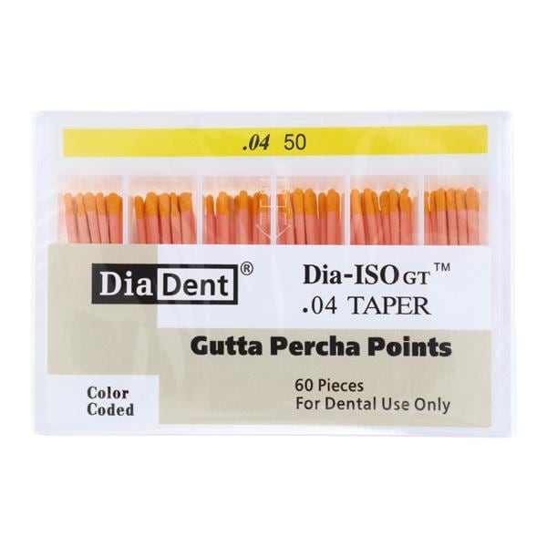 DiaISOGT 114S610 Hand Rolled Gutta Percha Points Henry Schein Dental