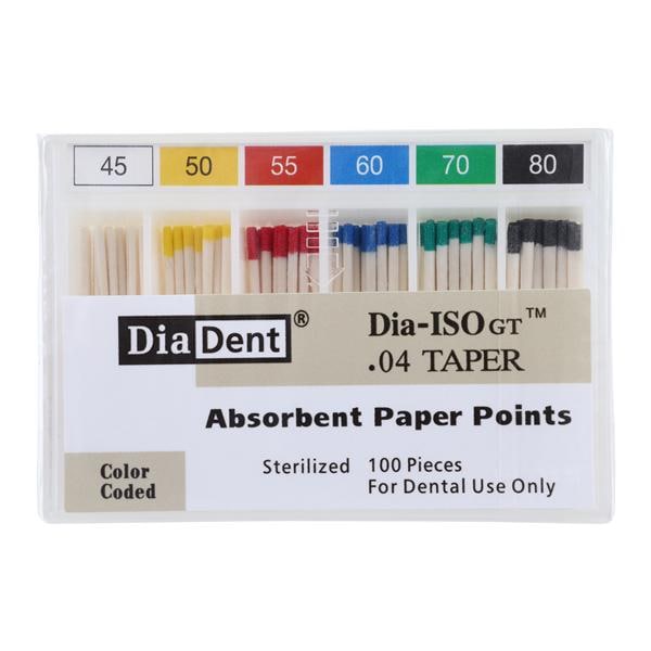 Dia-ISOGT Paper Points 0.04 100/Bx