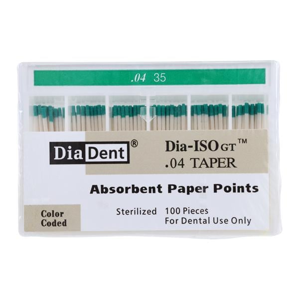 Dia-ISOGT Paper Points 0.04 100/Bx