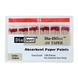 Dia-ISOGT Paper Points 0.04 100/Bx