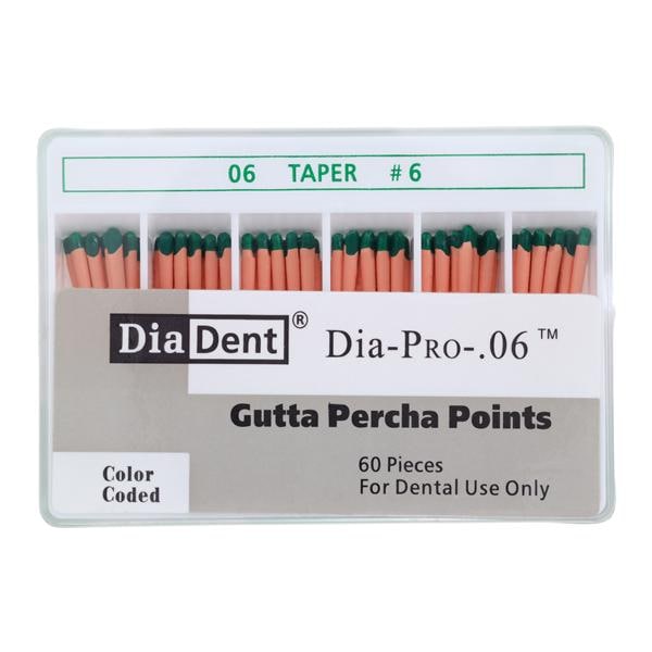 DiaPro 110606 Hand Rolled Gutta Percha Points Henry Schein Dental