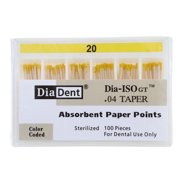 Dia-ISOGT Paper Points 0.04 100/Bx