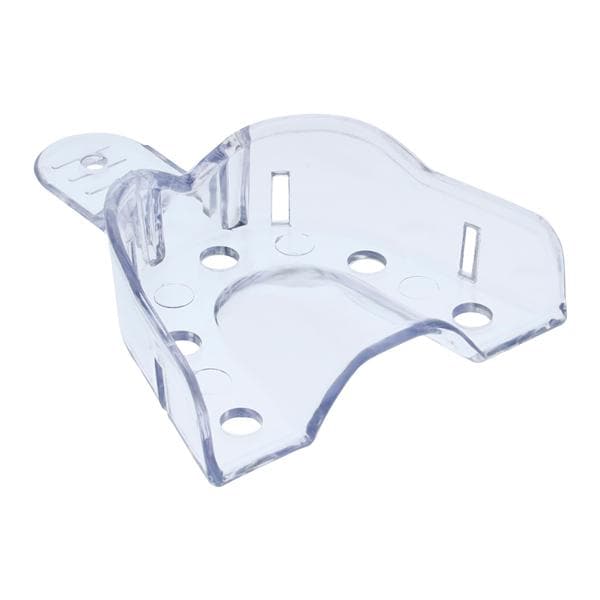Crystal Tray Disposable Impression Tray Perforated 6P Large Upper 12/Pk