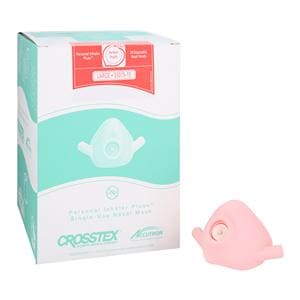 Personal Inhaler Plus Nasal Hood Large Perfect Peach 24/Pk