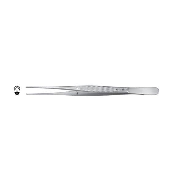 Meister-Hand Semken Tissue Forcep Straight 5" Ea