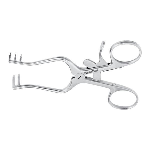 Meister-Hand Weitlaner Retractor 6-1/2" Stainless Steel Ea
