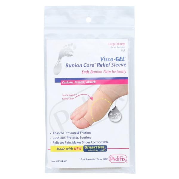 Visco-GEL Bunion Care Relief Sleeve Foot Gel 3mm Large/X-Large