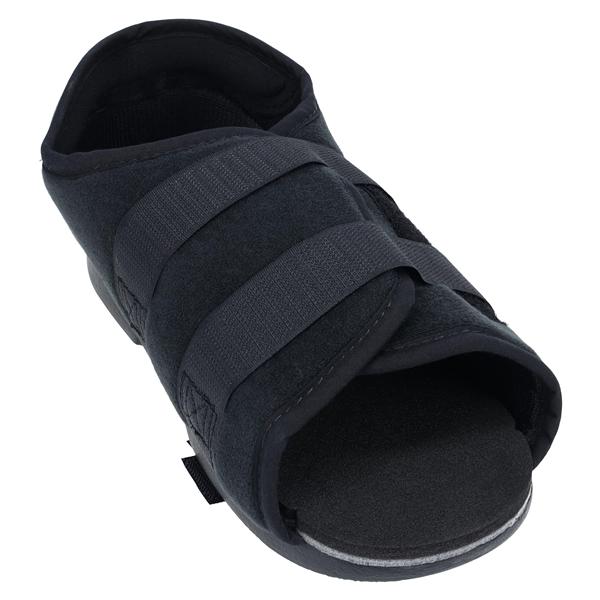 Post-Op Shoe Cotton/Polyester Upper Black Small Women 5-6