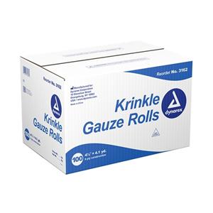 Gauze Bandage Cotton 4.5"x4.1yd 6 Ply Non-Sterile 100Rl/Ca