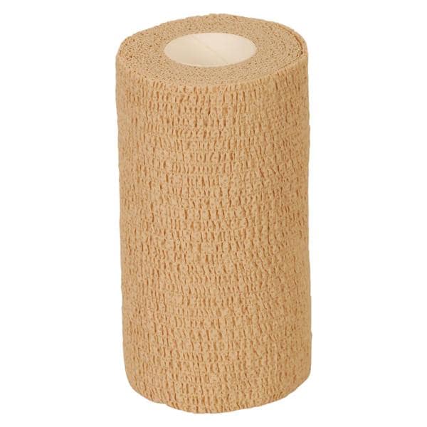 Caring Compression Bandage Elastic 1"x5yd Tan Non-Sterile 30/Ca