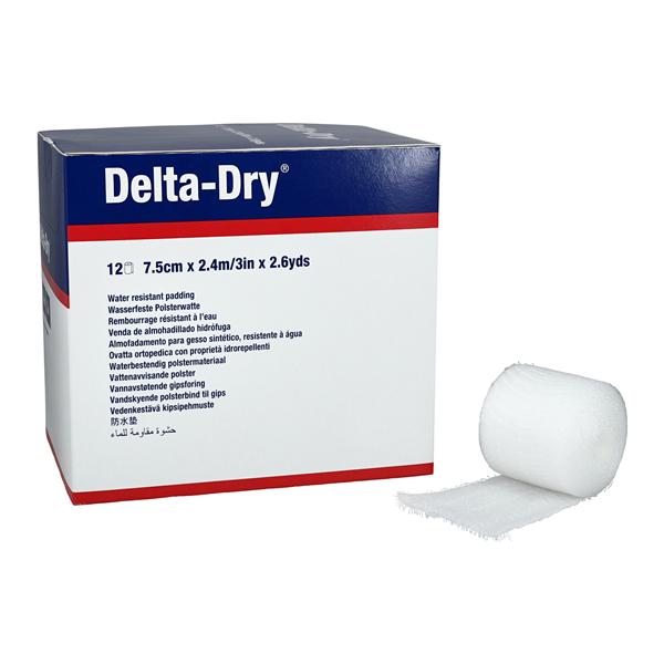 Delta-Dry Cast Padding White 3"x2.6yd