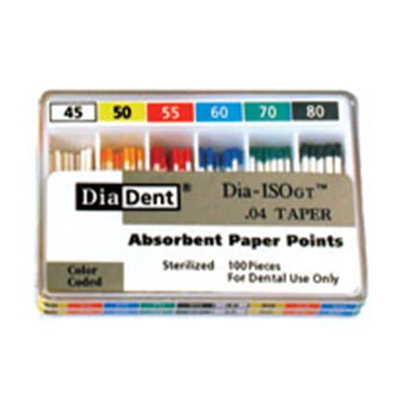Dia-ISOGT Paper Points 0.04 100/Bx - Dia-ISOGT Paper Points 0.04 100/Bx - Image 1
