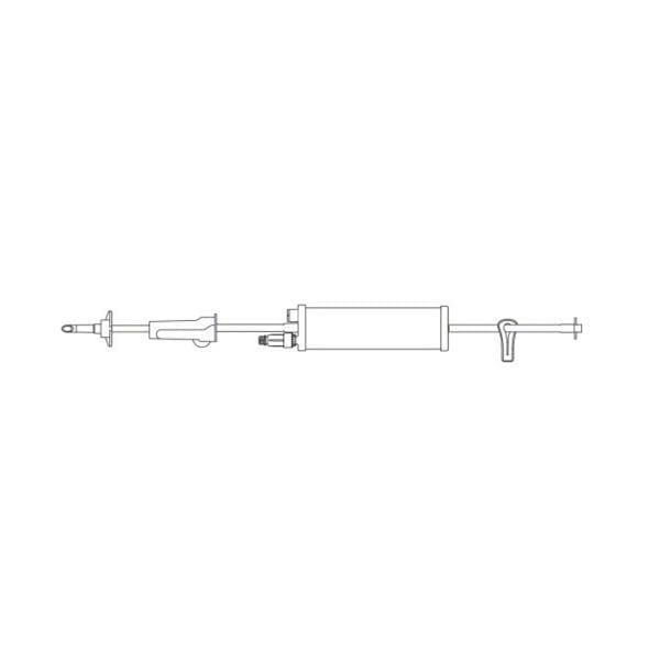 Metriset Burette Set Injection Site: 6" 20" Priming Volume 3mL 20/Ca