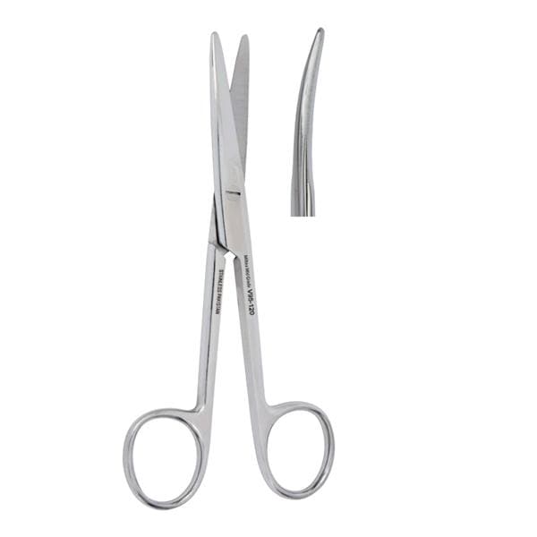 Vantage Mayo Dissecting Scissors Curved 6-3/4" Stainless Steel Ea