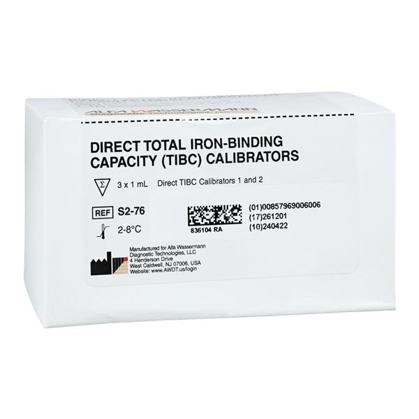 ACE Direct TIBC Calibrator For Analyzer 6x1mL Lyophilized 6/Kt