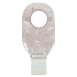 New Image 2-Piece 12" Ostomy Pouch Ultra Clear/Blue