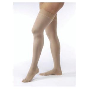 Opaque Compression Stocking Thigh High XL Natural